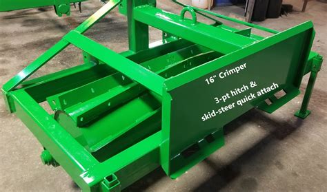 skid steer roller crimper|category 1 crimp roller.